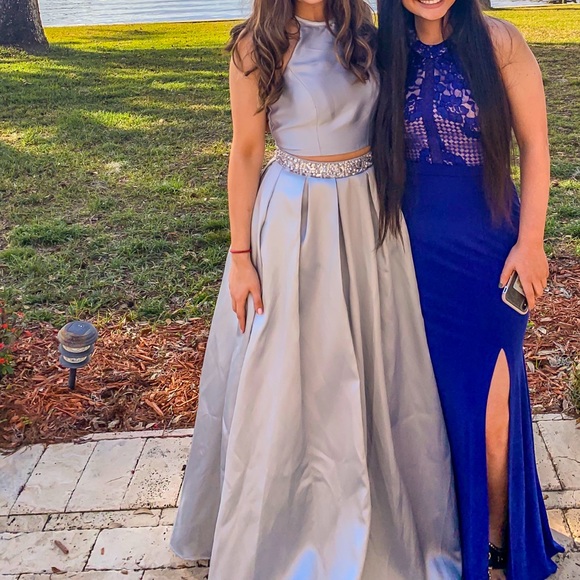 Xtraordinary Dresses & Skirts - Blue two piece gown size 1